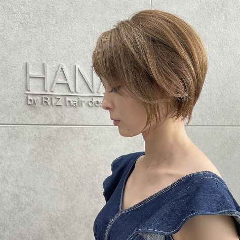 HANA by RIZ hair designのショートスタイル