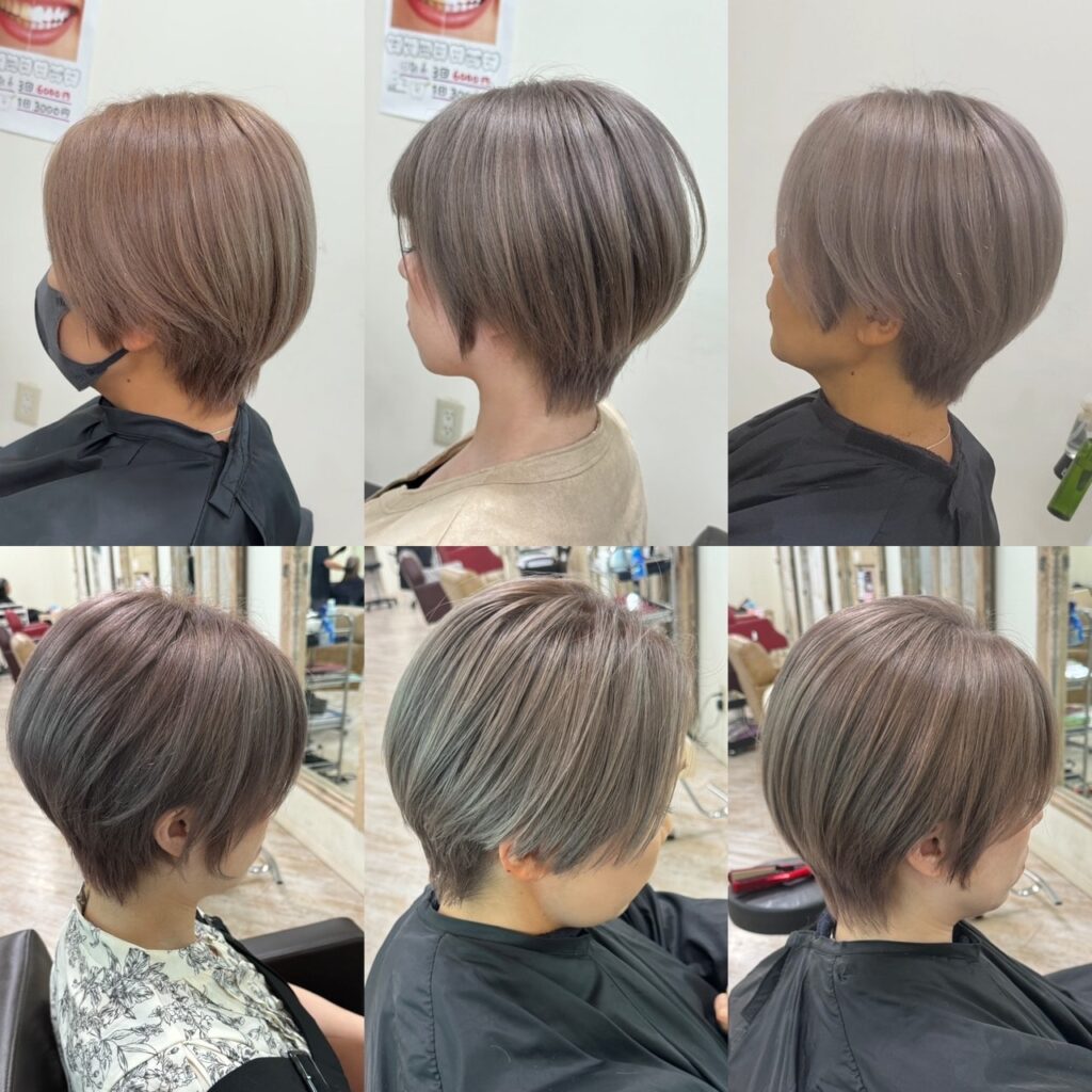 上品な大人の魅力が引き立つ白髪染めスタイル