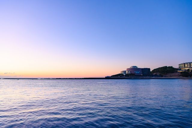ひたちなか市の海の風景写真