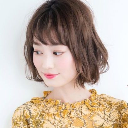ふんわりパーマのスタイル写真