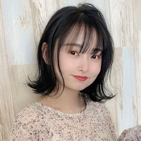HAIR SALON fuuga 春日部店の外はねボブスタイル