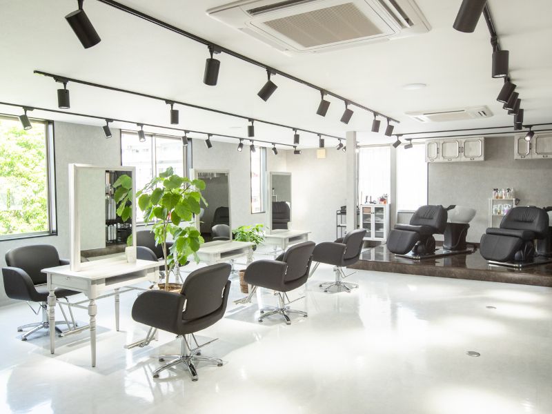 hair salon A 春日部店の店内の写真