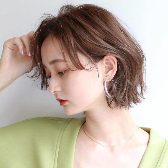 Rosso Hair&SPA 春日部店のナチュラルボブスタイル