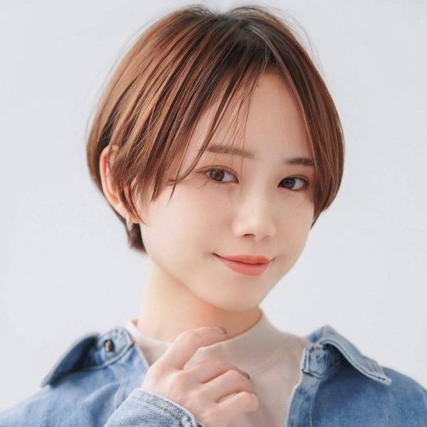 Agu hair honey 春日部店のナチュラルショートスタイル
