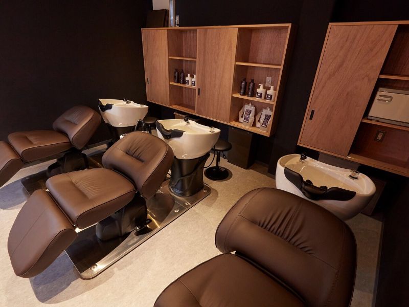 Rosso Hair&SPA 春日部店のシャンプースペースの写真