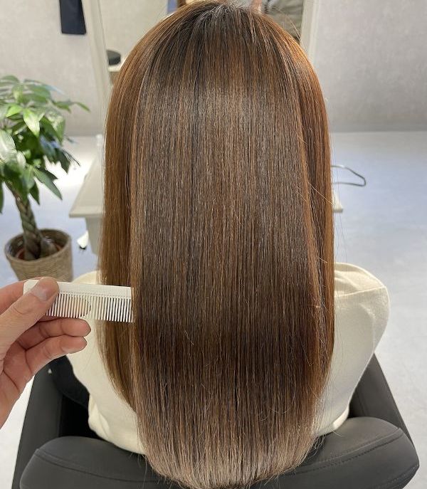 hair salon Aの酸性ストレート