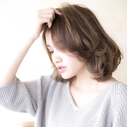 ohana 表参道のグレイヘアスタイル
