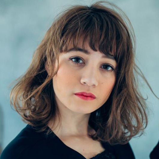 ヘアサロン シアンのふんわりパーマスタイル