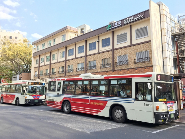 三鷹駅周辺の様子