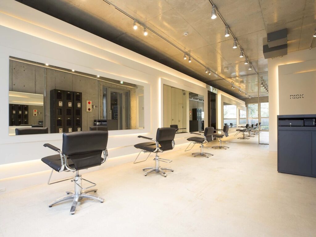 HAIR DESIGN RISKの店内写真