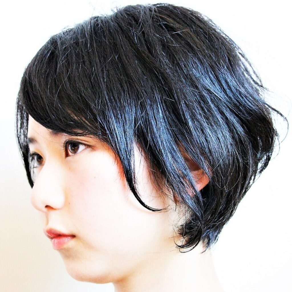 HAIR DESIGN RISKのショートスタイル