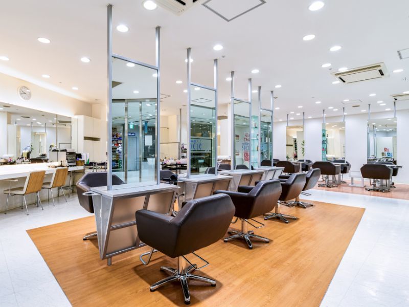 ヘアーサロン ソシエ 海老名店の店内の写真