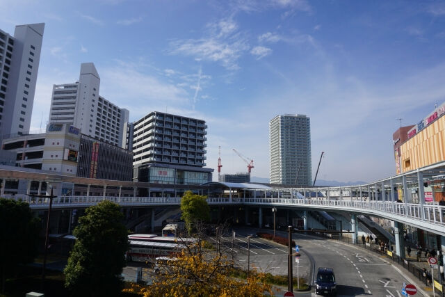 海老名駅前広場の写真