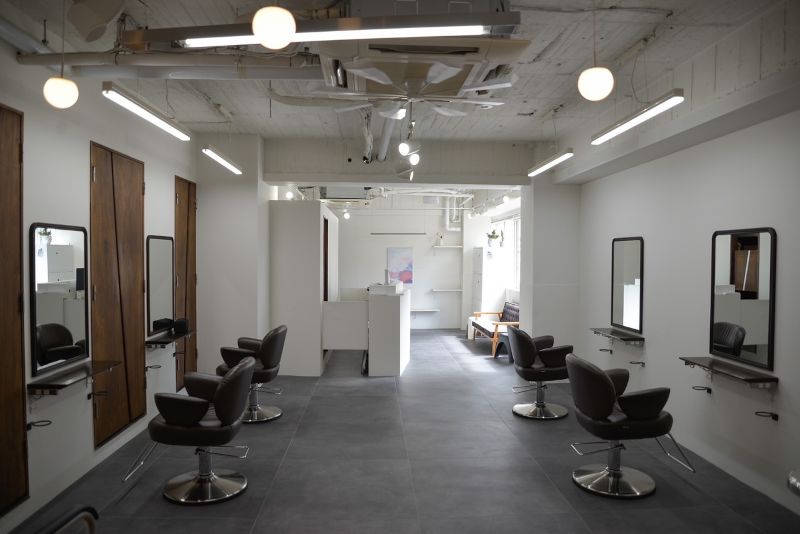 biace hair salonの店内の写真