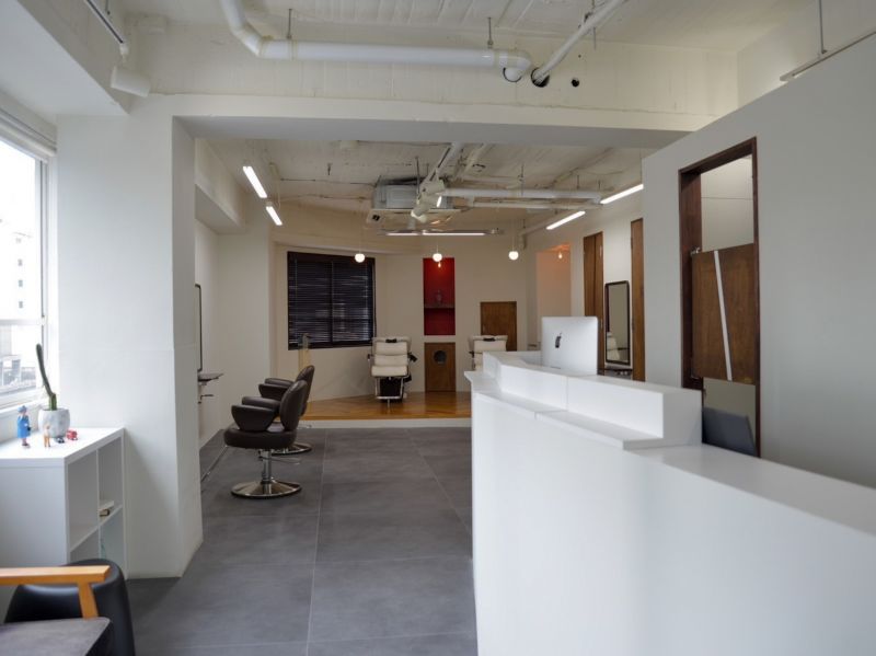 biace hair salonの店内の写真