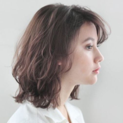 レイヤーボブスタイルの写真