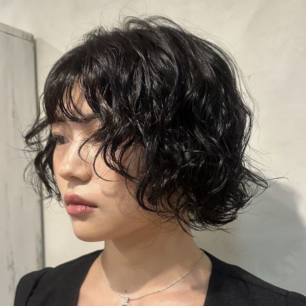 オーストヘアーステラのボブパーマスタイル