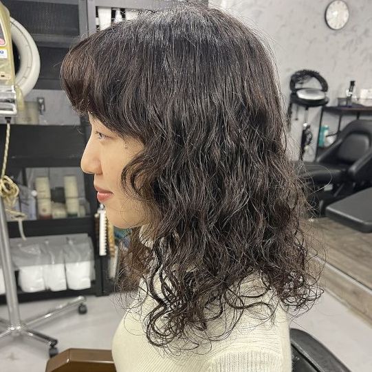 ミコ ヘアーのデジタルパーマ