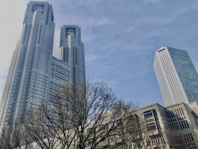 都庁周辺の風景