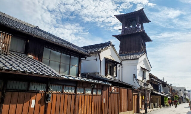 川越時の鐘の写真