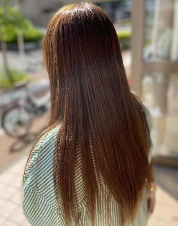 グリンの縮毛矯正のスタイル写真