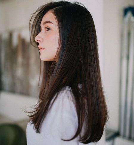 HairSalon SHIAN 立川店の大人っぽいダークトーンカラースタイル
