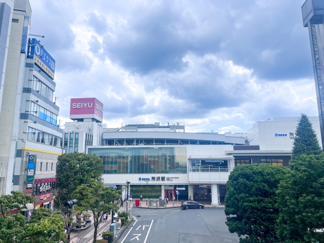 所沢の街の風景写真