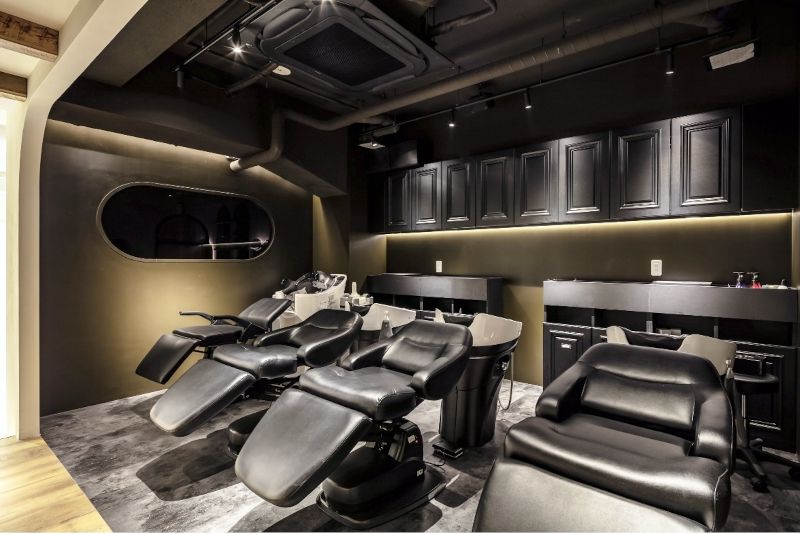 ElEn.のシャンプーブース