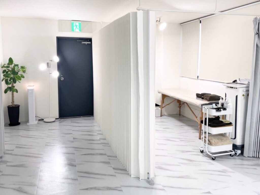 うなじ矯正専門サロンミースの店内写真