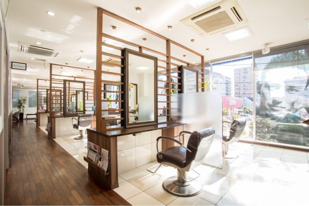 ヘアークリアーの店内写真