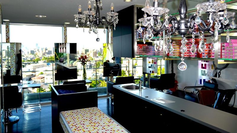 hair salon ageの店内写真