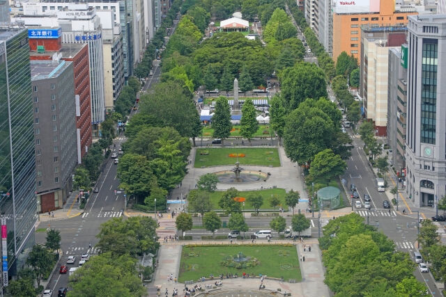円山エリアの風景