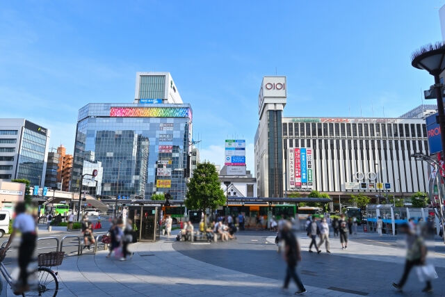 錦糸町駅周辺の風景写真