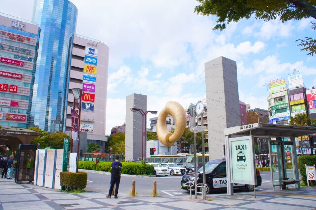 錦糸町駅周辺の街並み