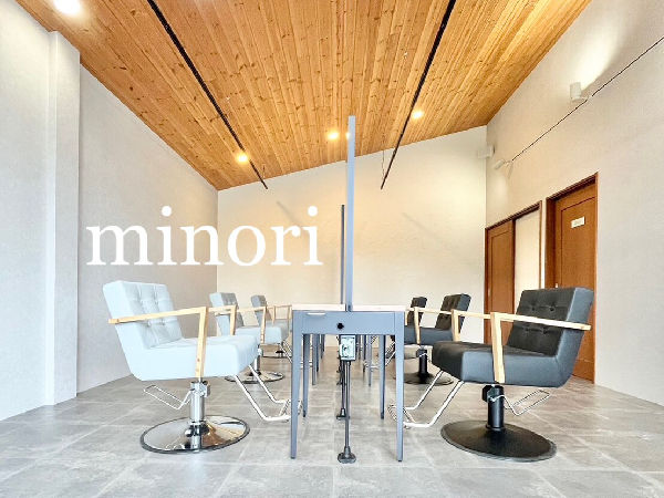 Minoriの店内