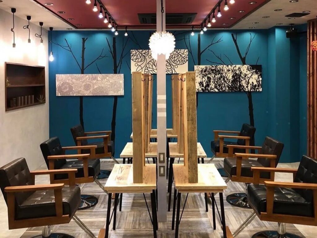 ヘアーサロン ベルデの店内写真